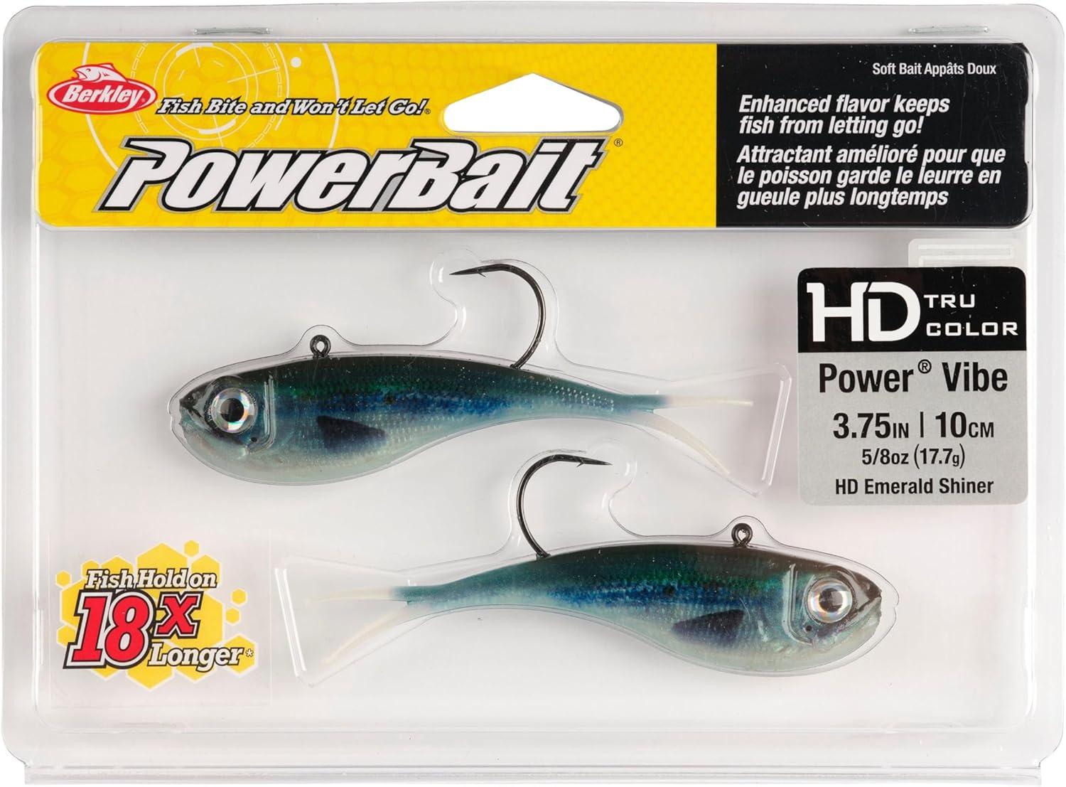 imageBerkley PowerBait Power VibeHD Emerald Shiner