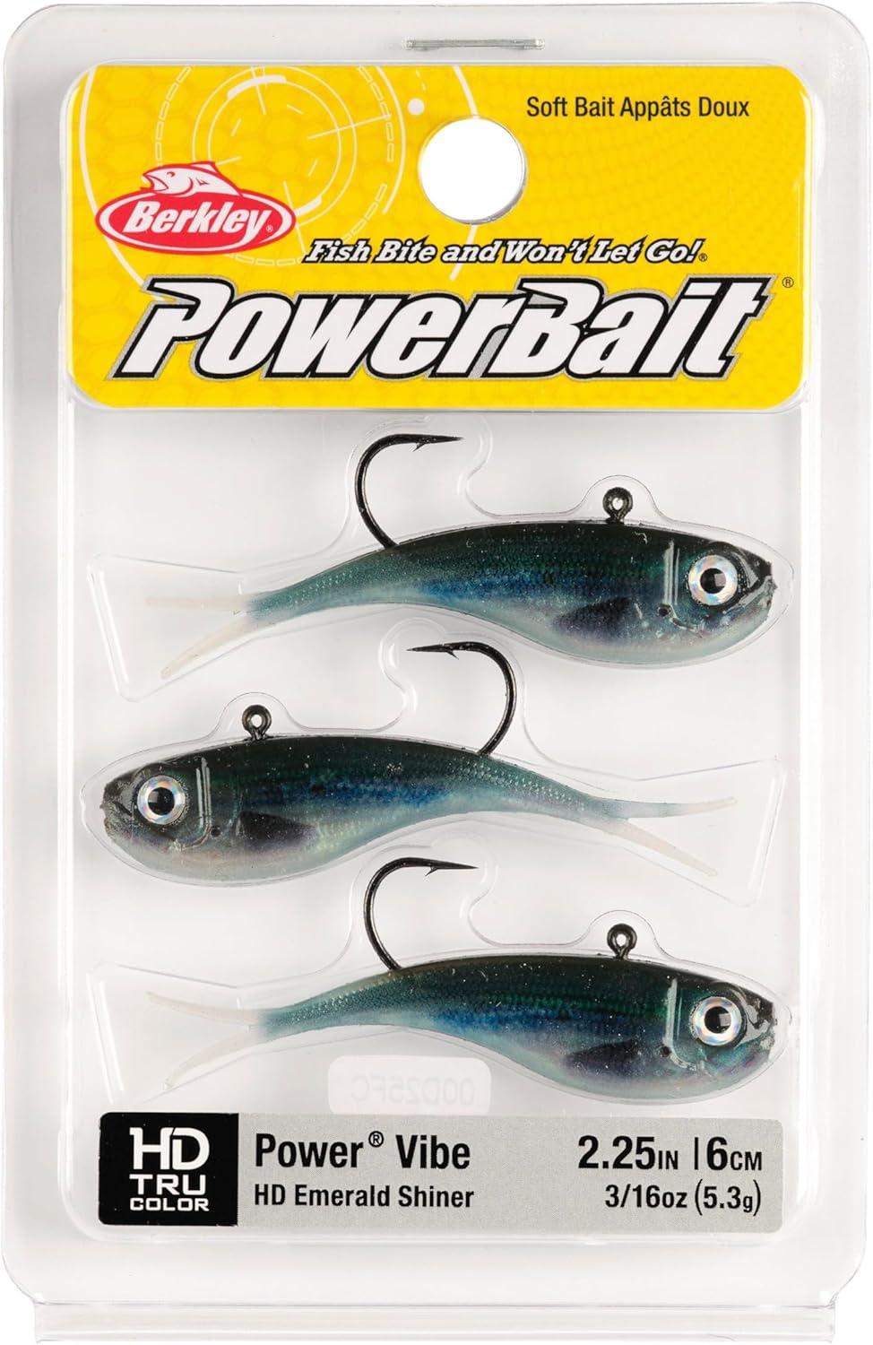 imageBerkley PowerBait Power VibeHD Emerald Shiner