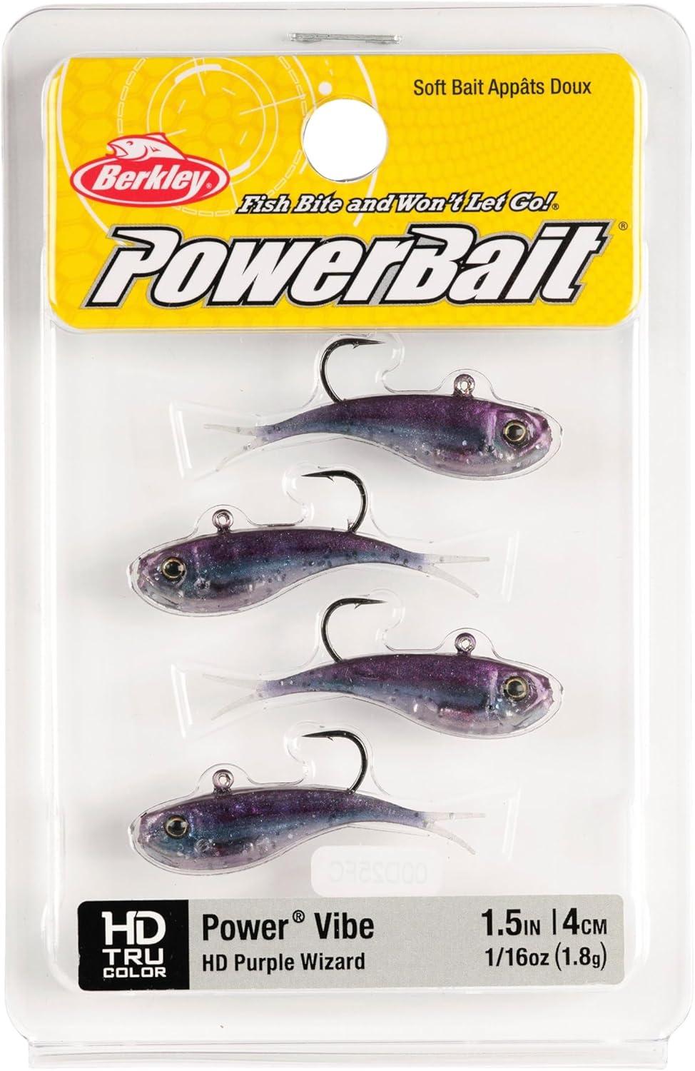 imageBerkley PowerBait Power VibeHD Purple Wizard