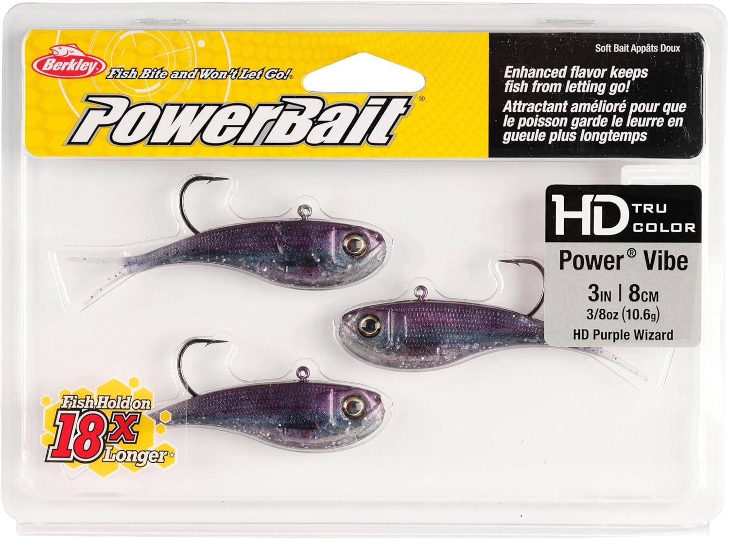 imageBerkley PowerBait Power VibeHD Purple Wizard
