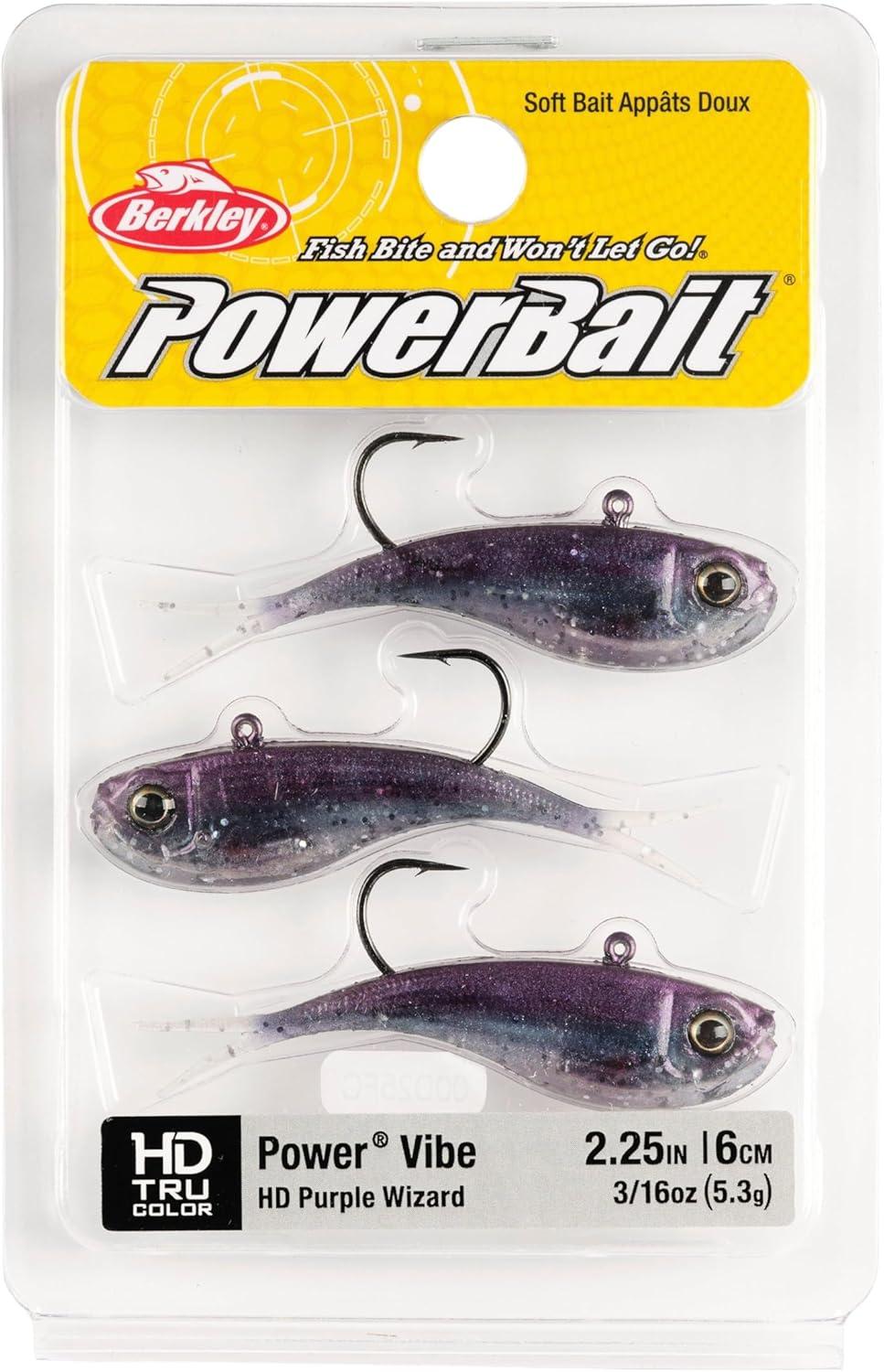 imageBerkley PowerBait Power VibeHD Purple Wizard