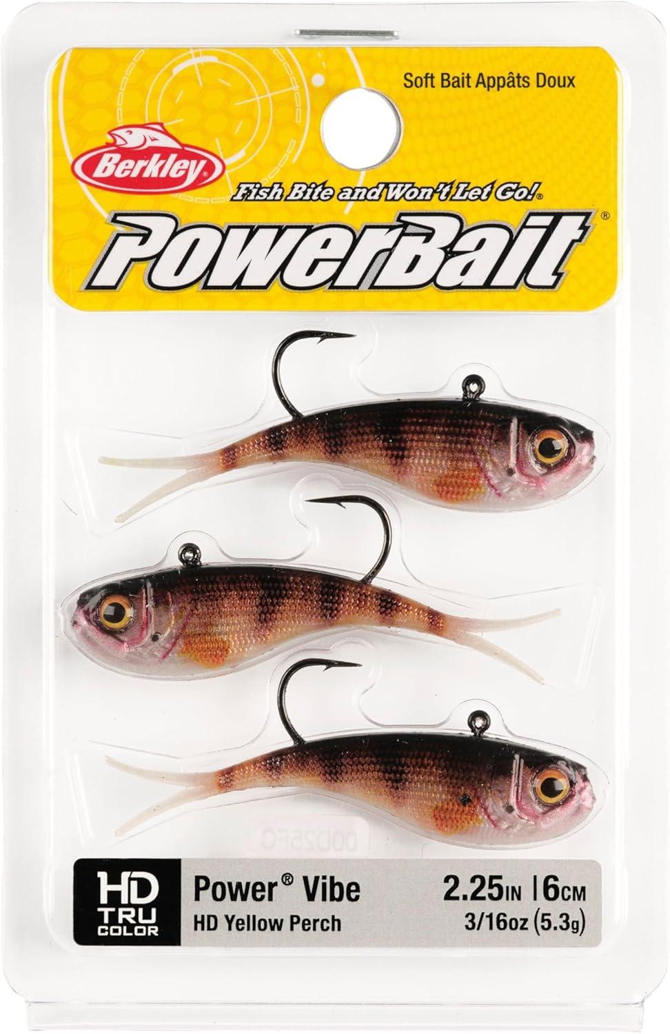 imageBerkley PowerBait Power VibeHD Yellow Perch