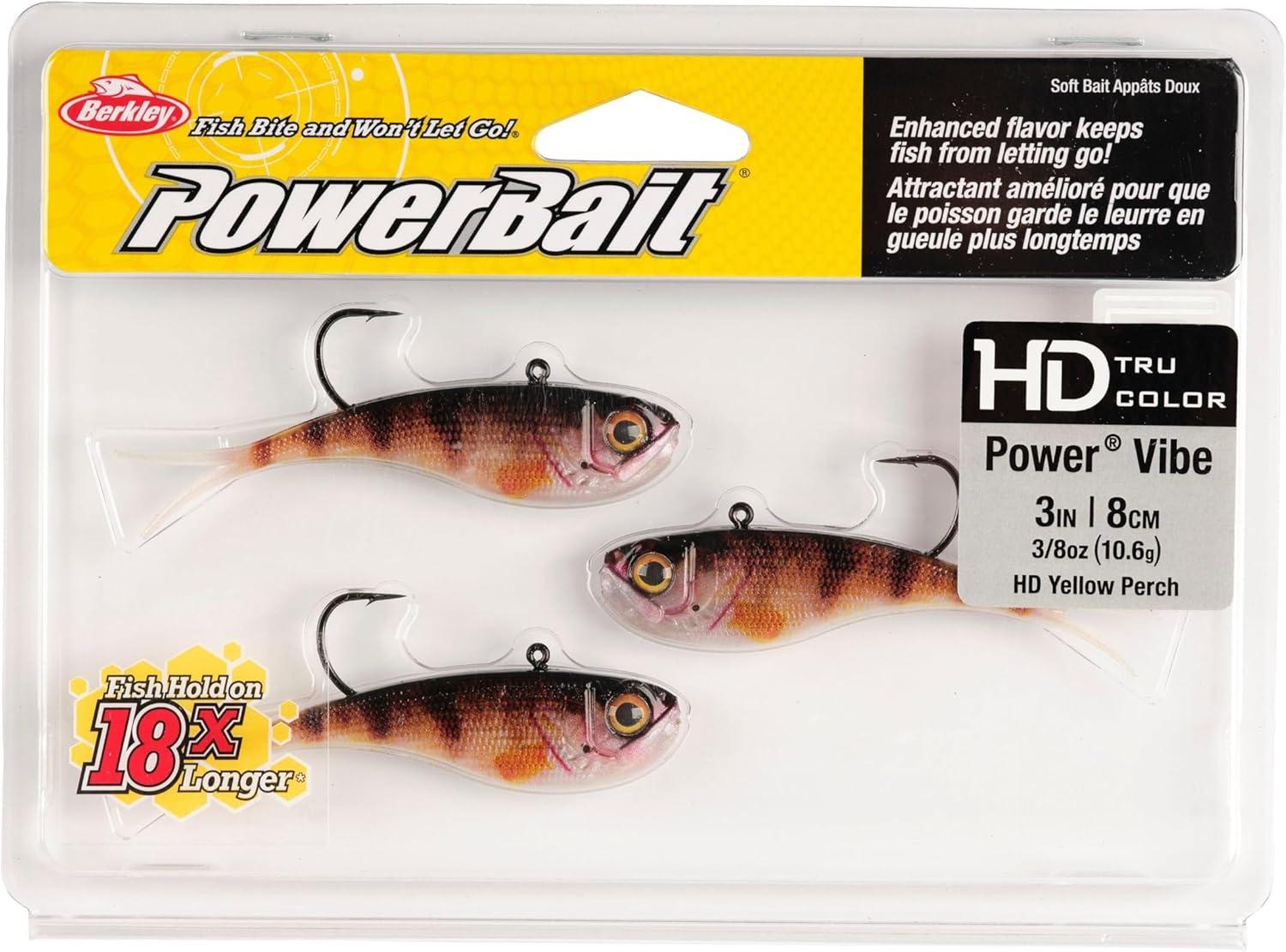 imageBerkley PowerBait Power VibeHD Yellow Perch