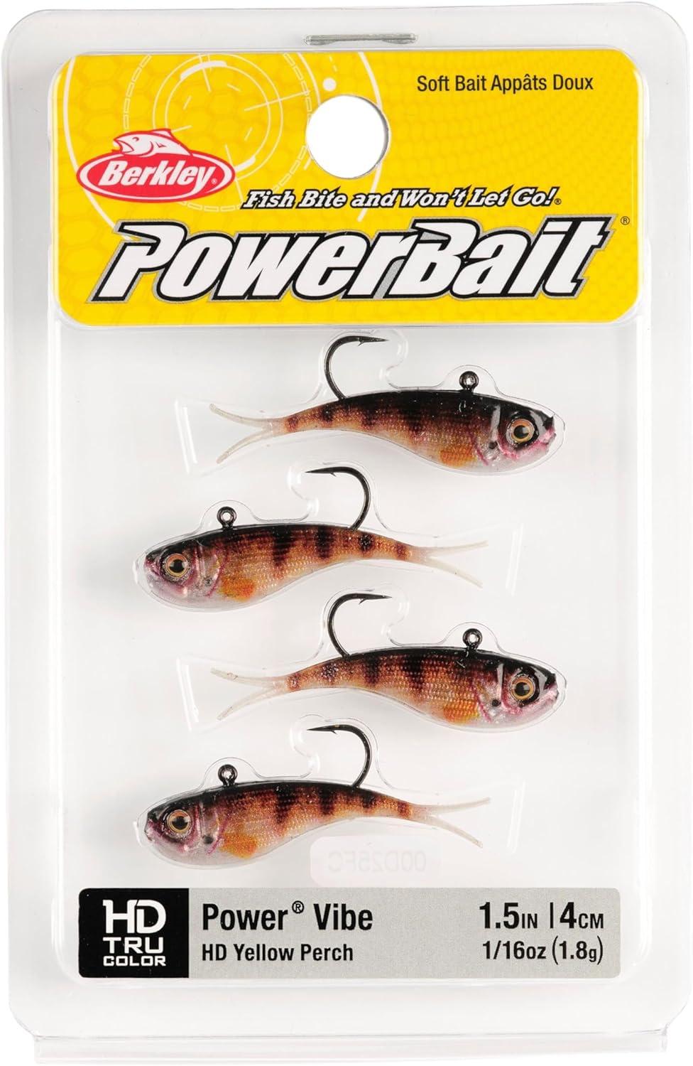 imageBerkley PowerBait Power VibeHD Yellow Perch