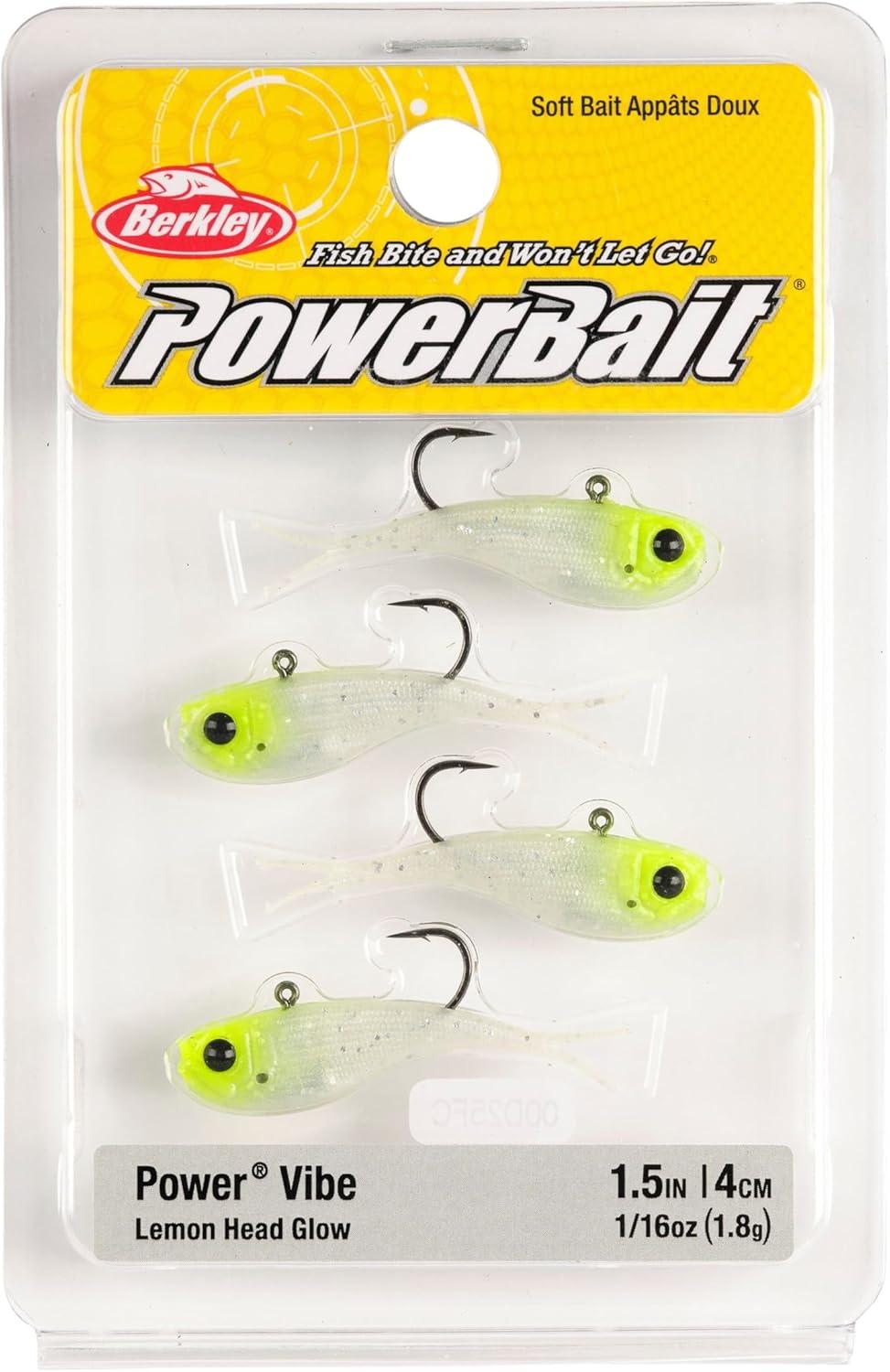 imageBerkley PowerBait Power VibeLemon Head Glow