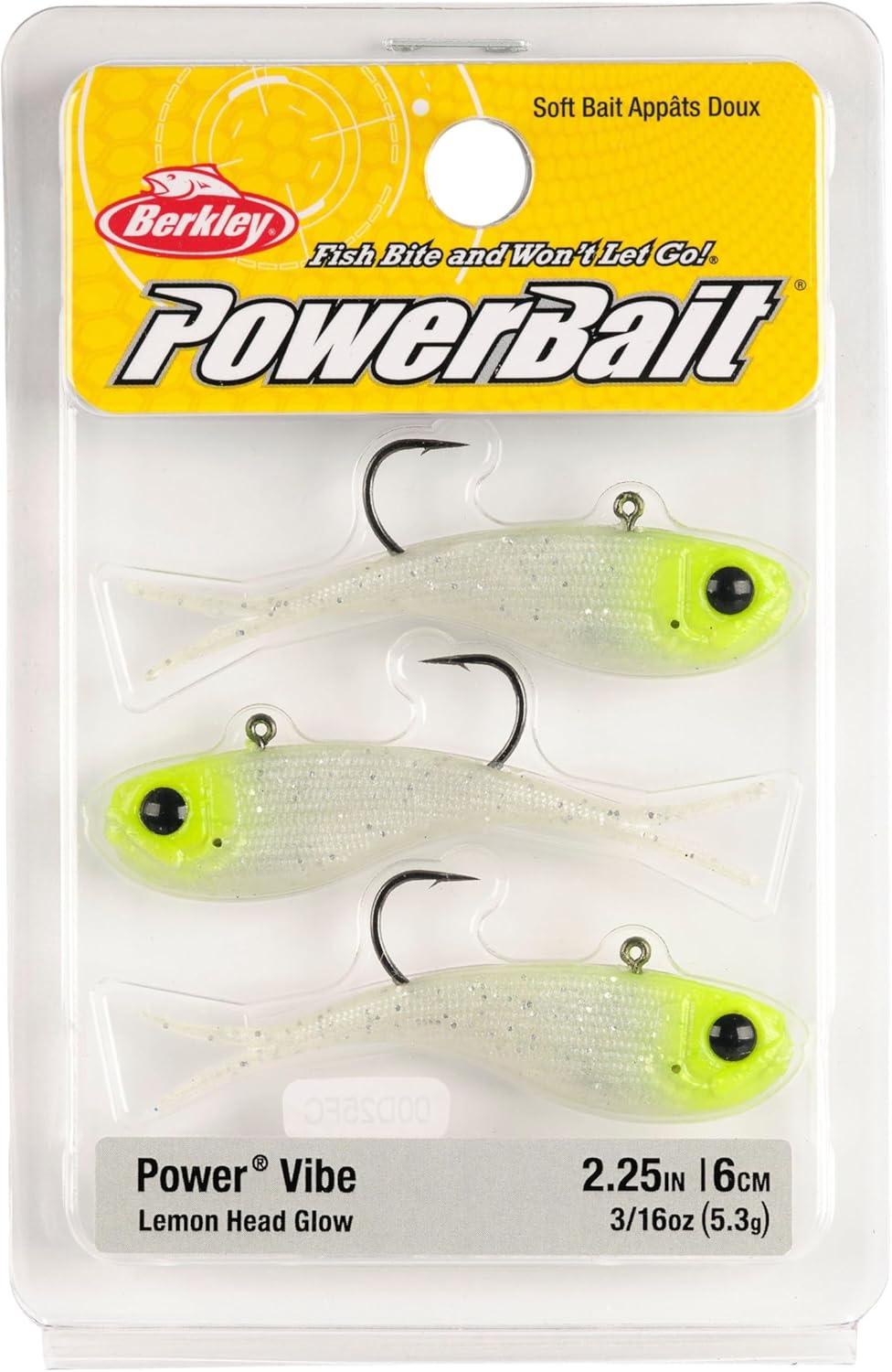 imageBerkley PowerBait Power VibeLemon Head Glow
