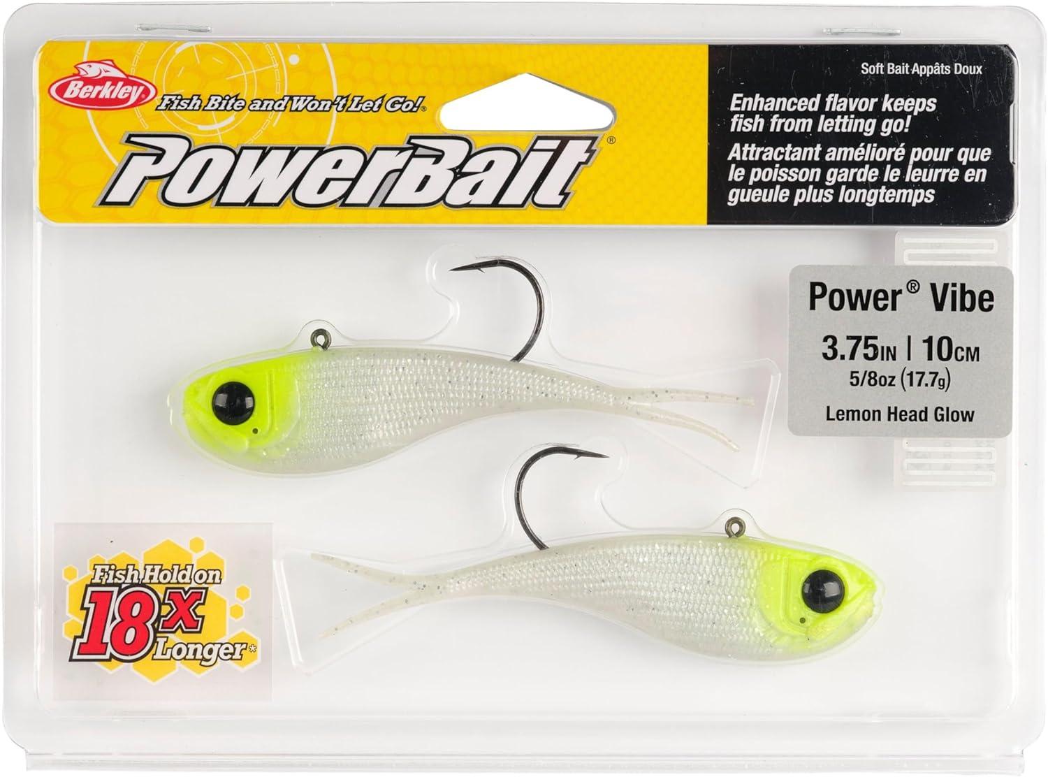 imageBerkley PowerBait Power VibeLemon Head Glow