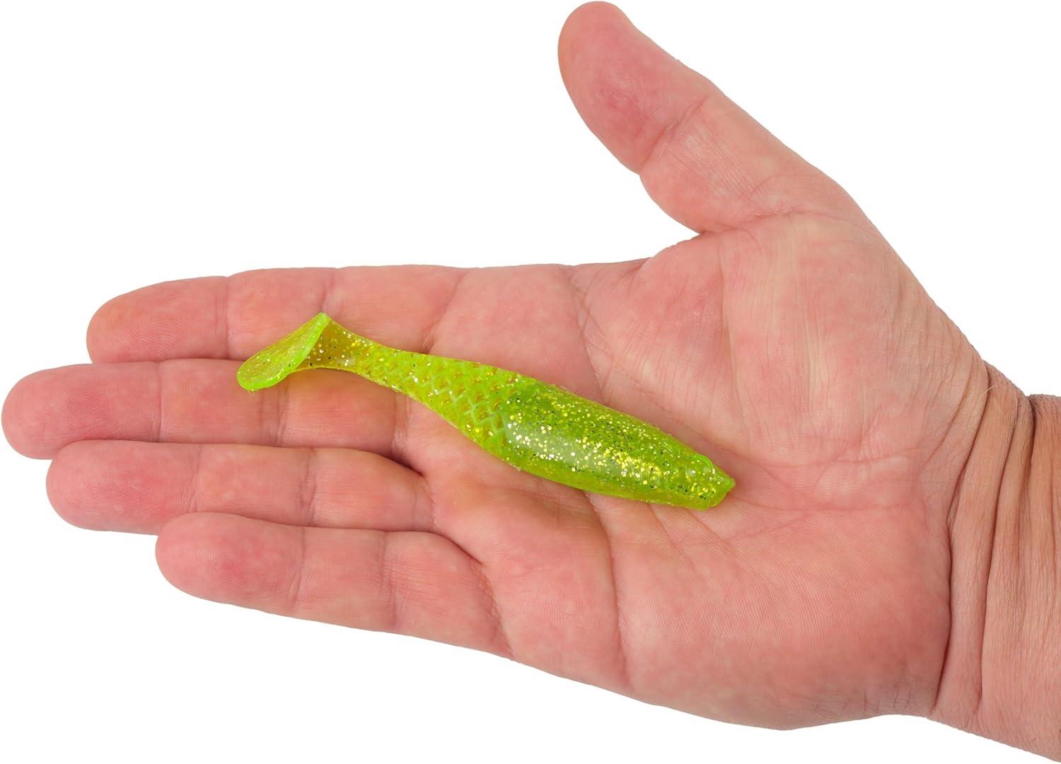 imageBerkley PowerBait Saltwater PaddlinPowerStingerChartreuse Silver Flash