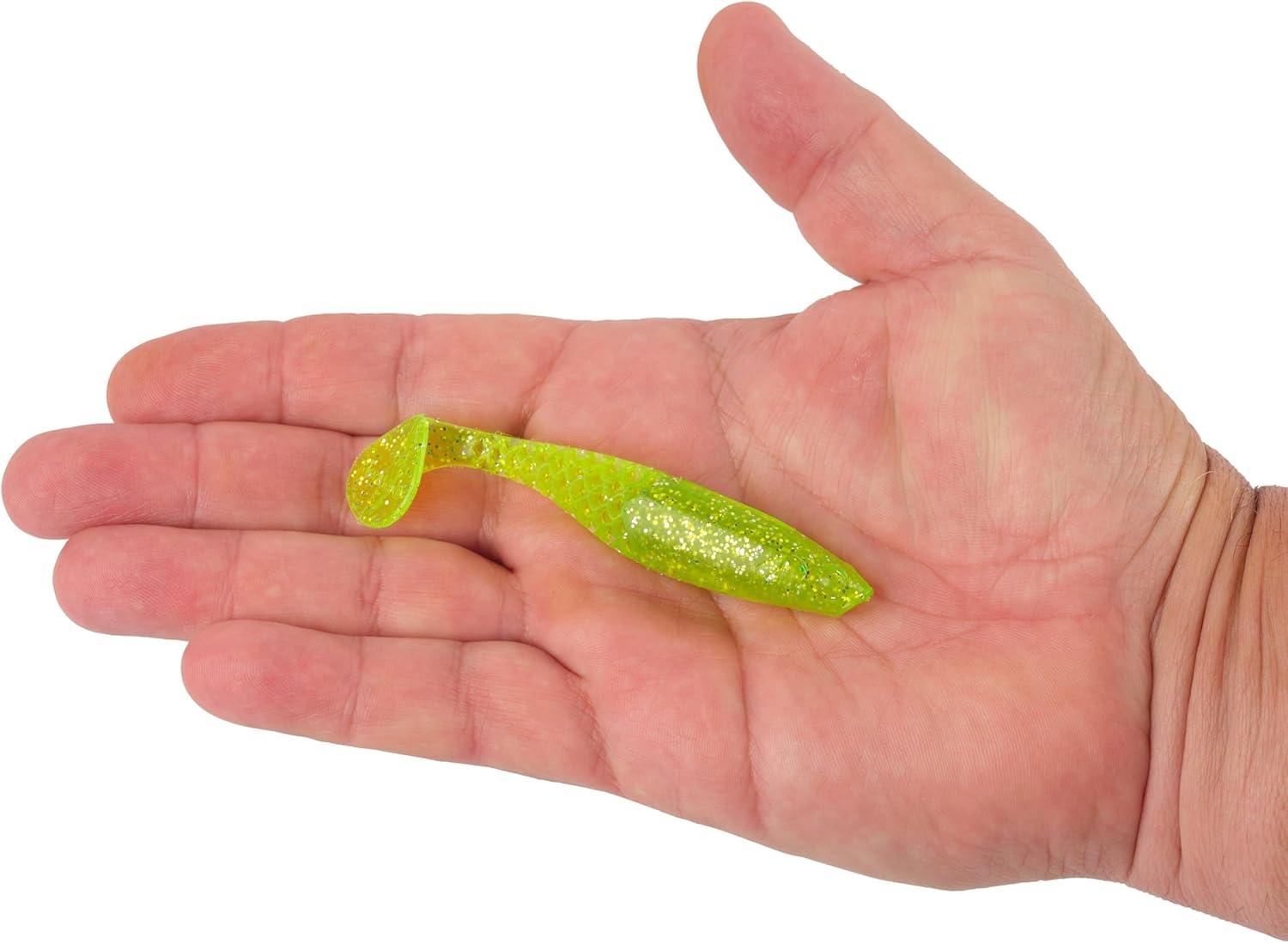 imageBerkley PowerBait Saltwater PaddlinPowerStingerChartreuse Silver Flash