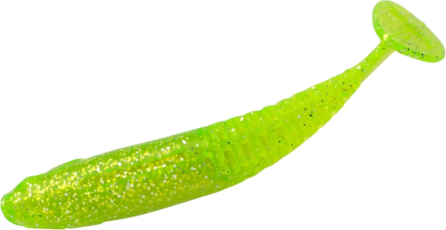 imageBerkley PowerBait Saltwater PaddlinPowerStingerChartreuse Silver Flash