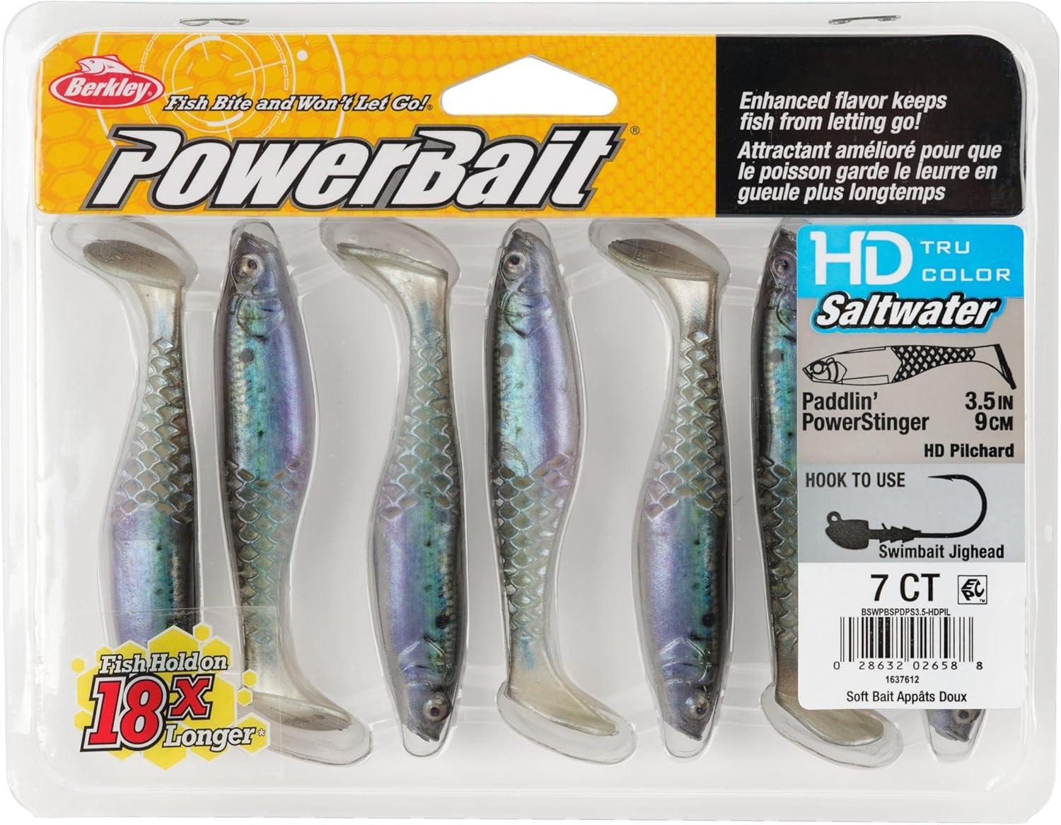 imageBerkley PowerBait Saltwater PaddlinPowerStingerHD Pilchard