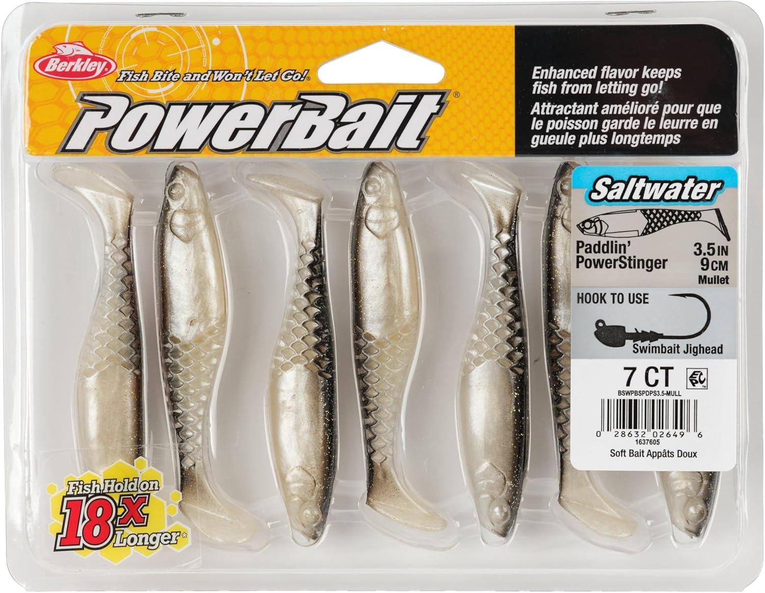 imageBerkley PowerBait Saltwater PaddlinPowerStingerMullet
