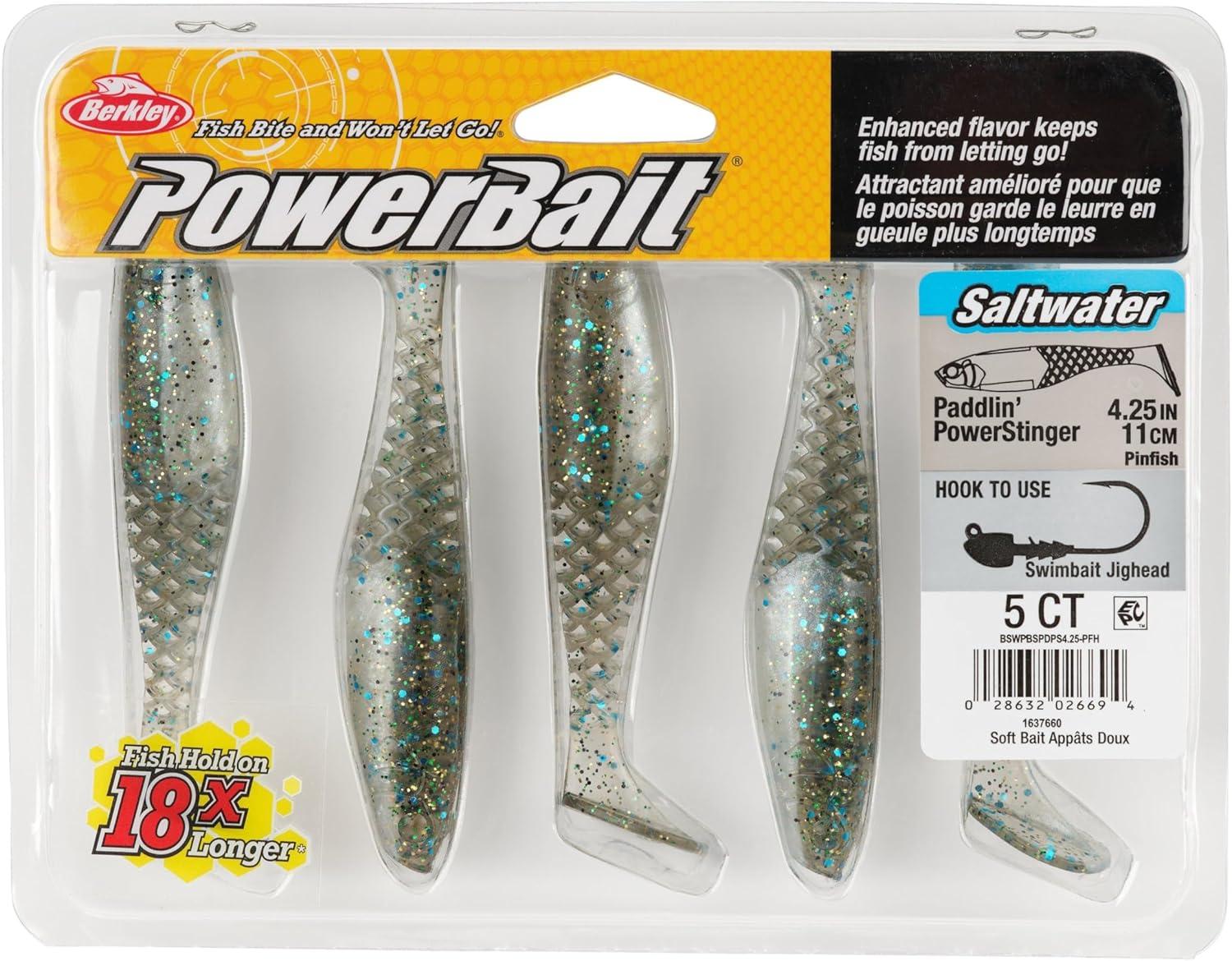 imageBerkley PowerBait Saltwater PaddlinPowerStingerPinfish