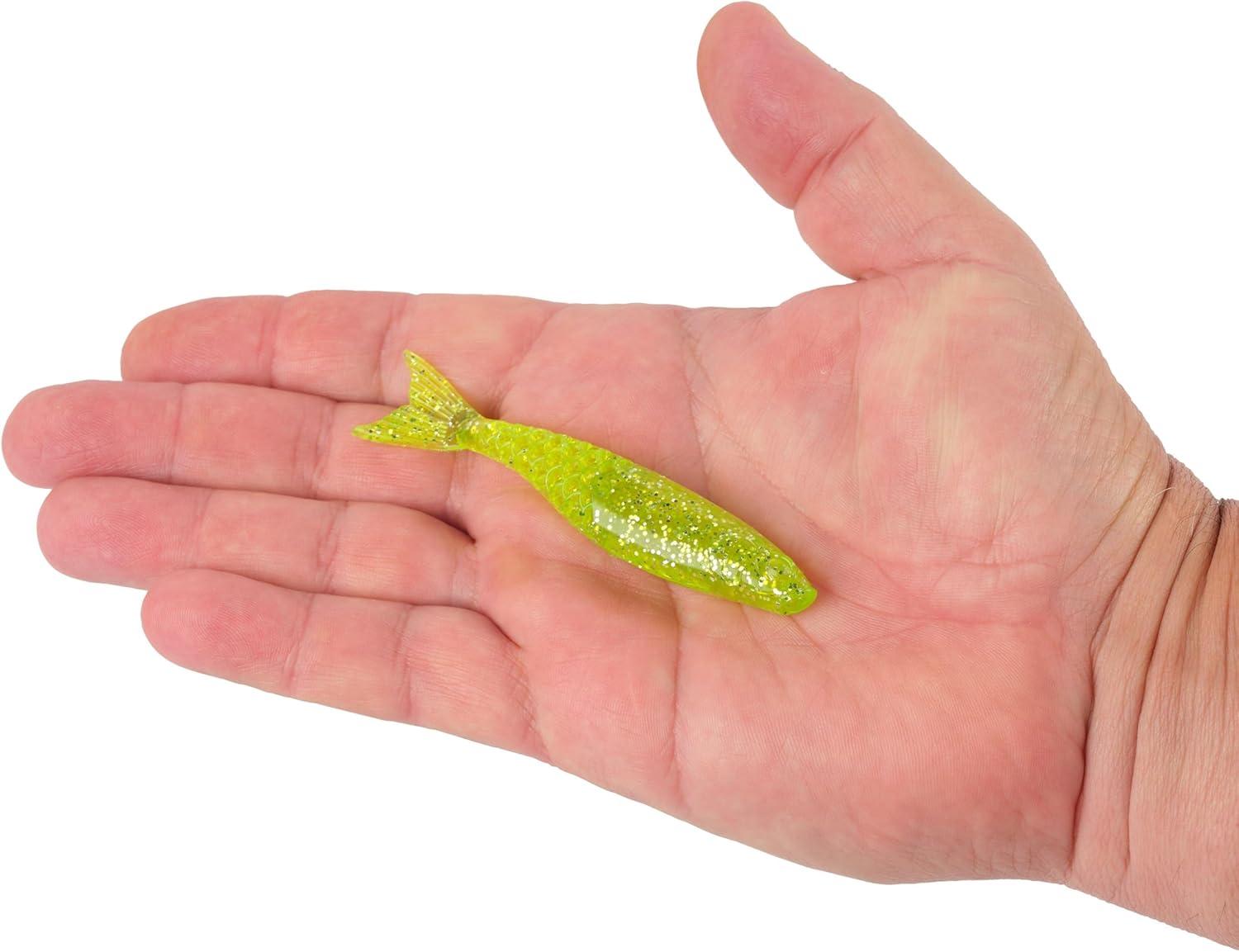 imageBerkley PowerBait Saltwater PowerStingerChartreuse Silver Flash