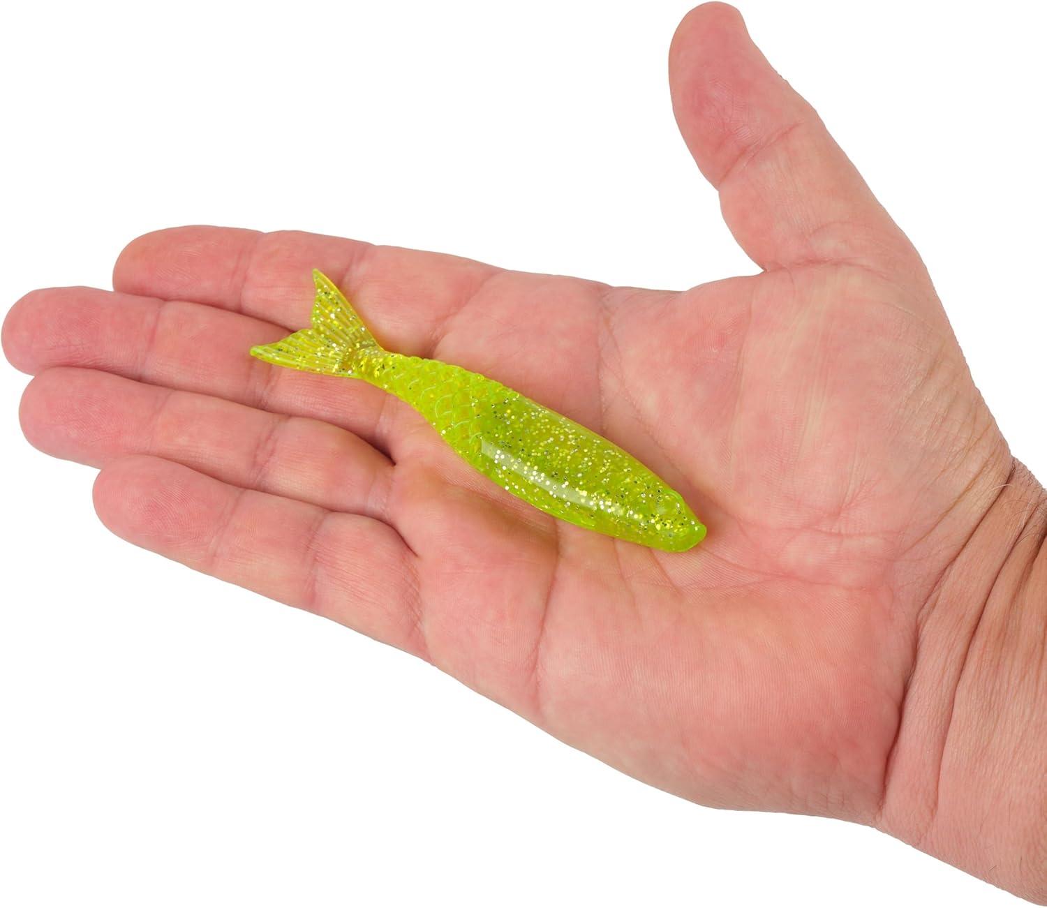 imageBerkley PowerBait Saltwater PowerStingerChartreuse Silver Flash