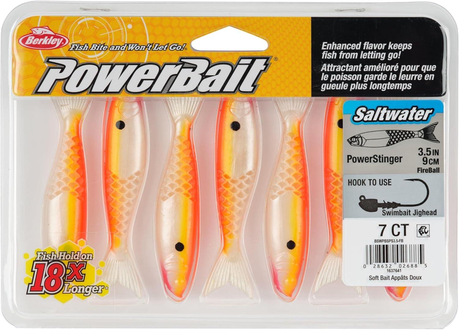 imageBerkley PowerBait Saltwater PowerStingerFireball