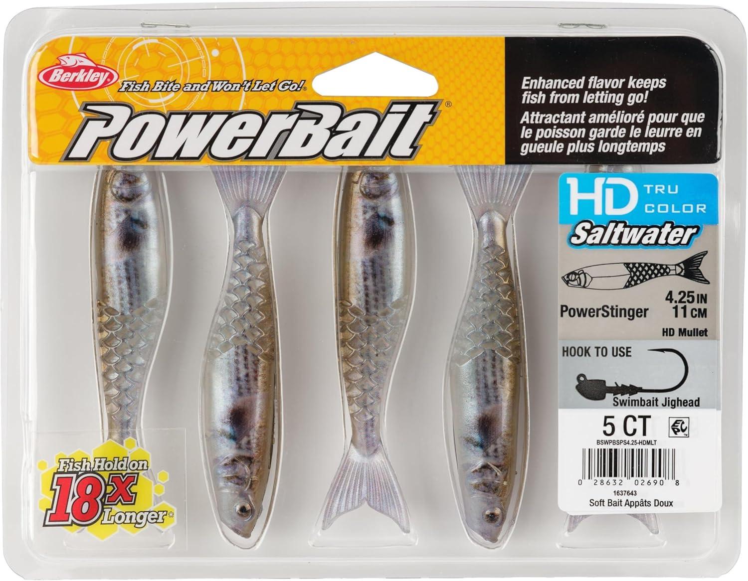imageBerkley PowerBait Saltwater PowerStingerHD Mullet