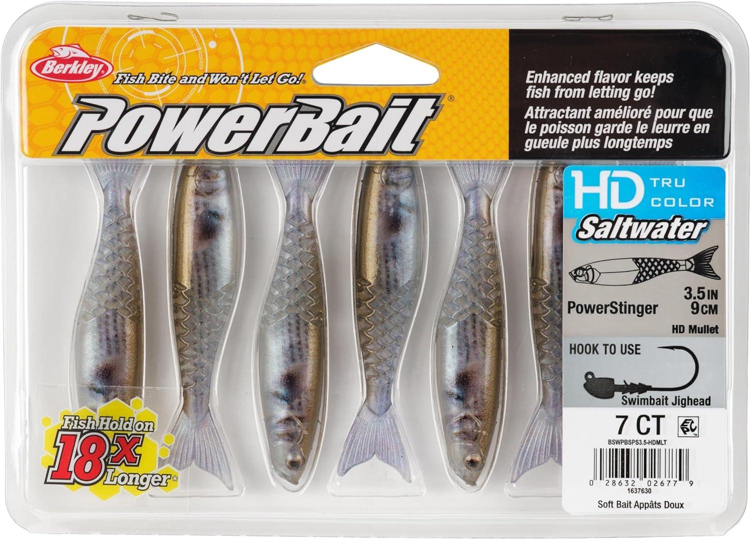 imageBerkley PowerBait Saltwater PowerStingerHD Mullet