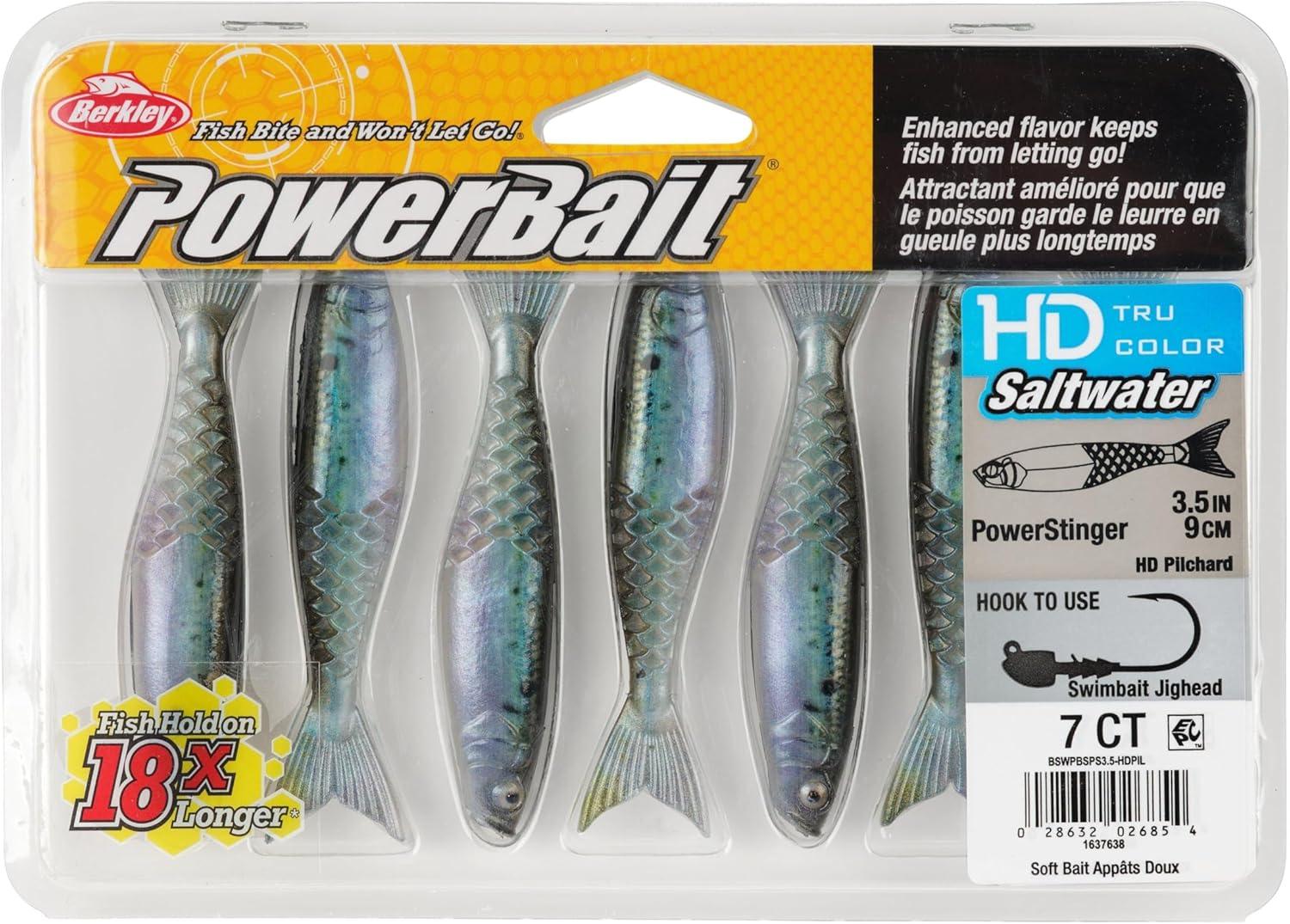 imageBerkley PowerBait Saltwater PowerStingerHD Pilchard