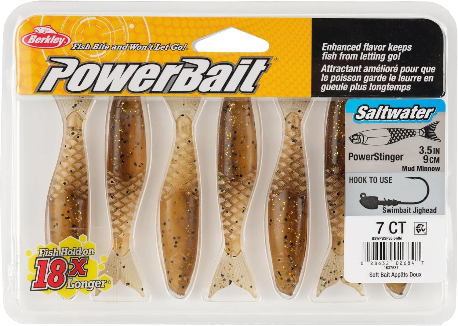 imageBerkley PowerBait Saltwater PowerStingerMud Minnow