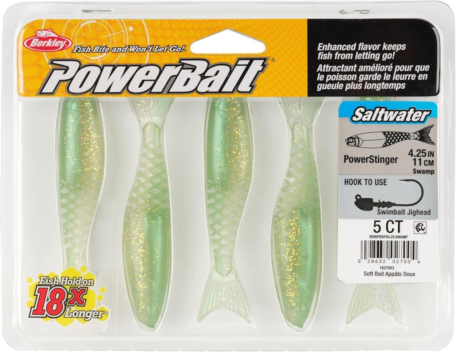 imageBerkley PowerBait Saltwater PowerStingerSwamp