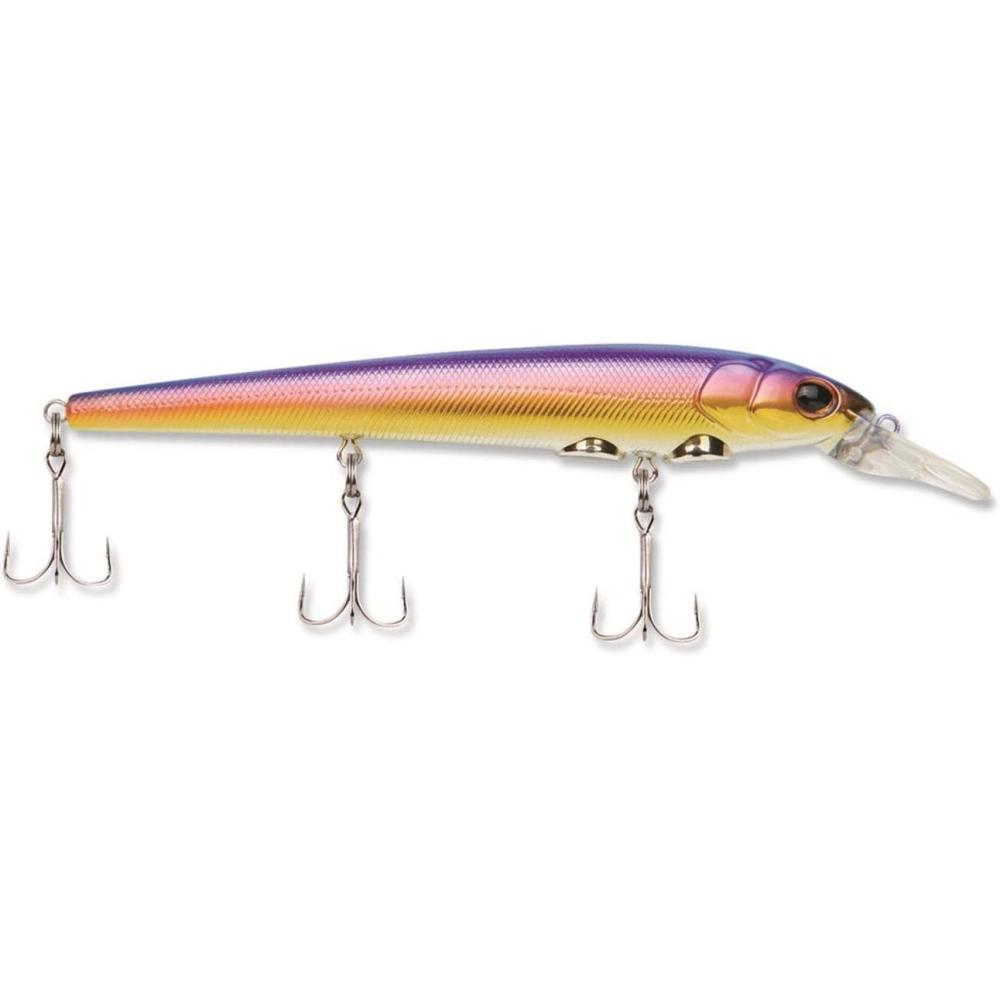 imageBerkley Hit Stick Fishing Lure Sunset 84 13 oz 4 12in  11cm Crankbaits Largest Rolling Action of Any Berkley Hard Bait Equipped with Sharp Fusion19 Hook