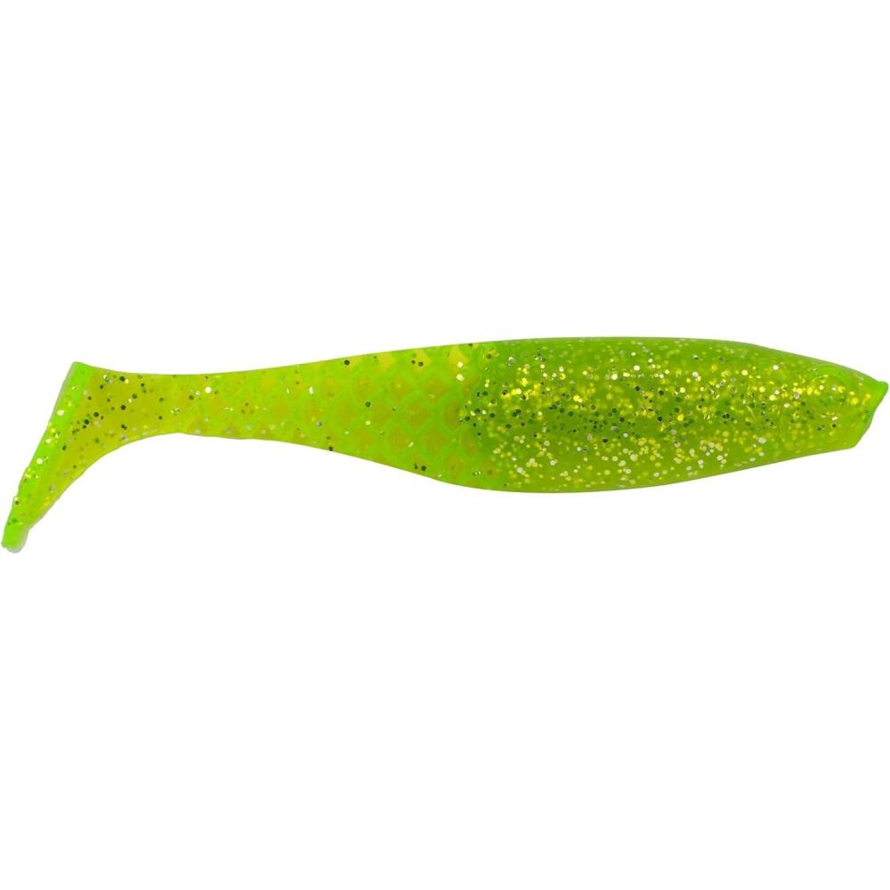 imageBerkley PowerBait Saltwater PaddlinPowerStingerChartreuse Silver Flash