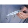 imageBerkley Cane Walker Topwater Fishing Lure CJ Shad 56 oz 125mm Topwater Heavy Tail Weight for LongDistance Casting Equipped with Fusion19 Hook
