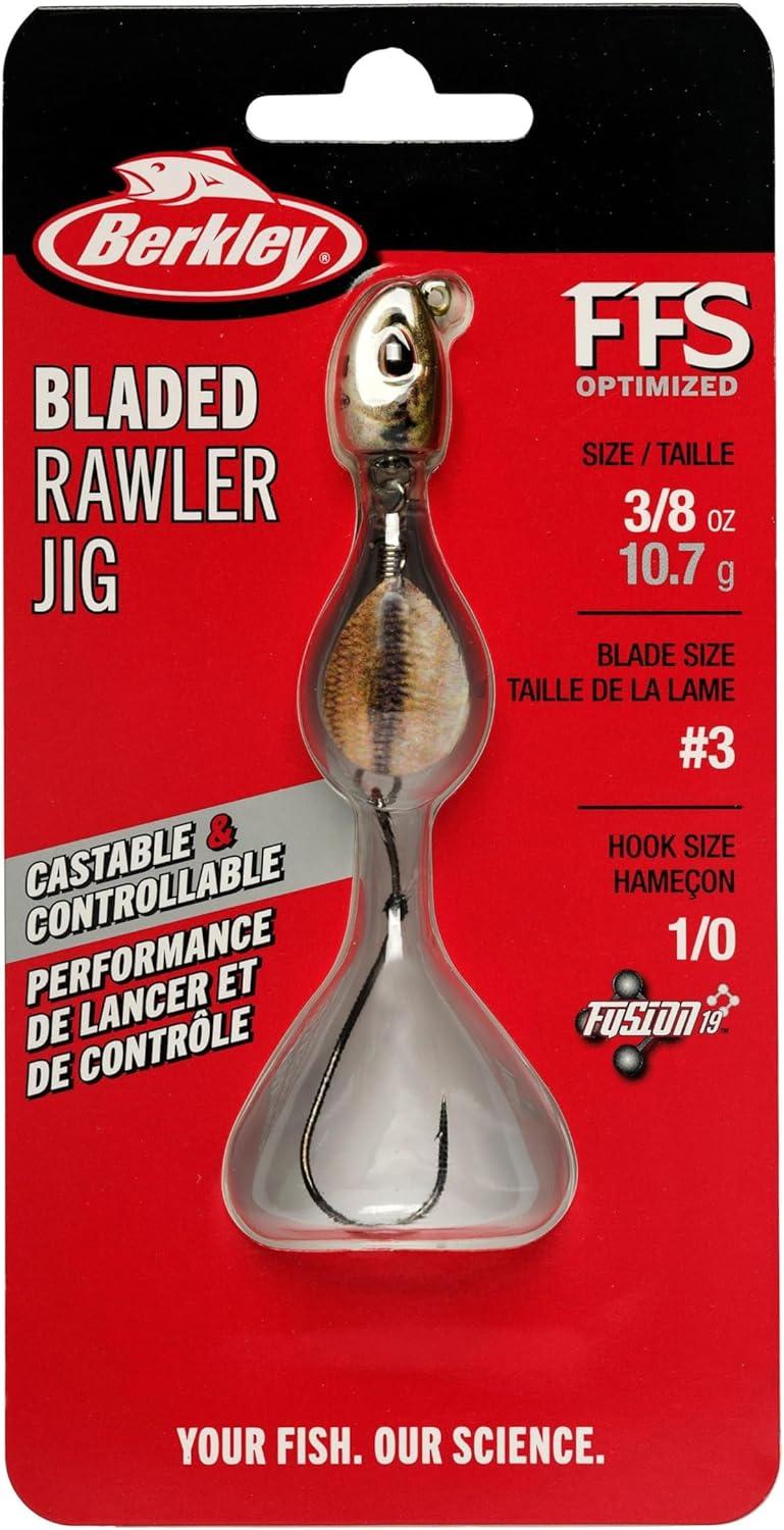 imageBerkley Bladed Rawler Fishing JigFlashy Fish Head