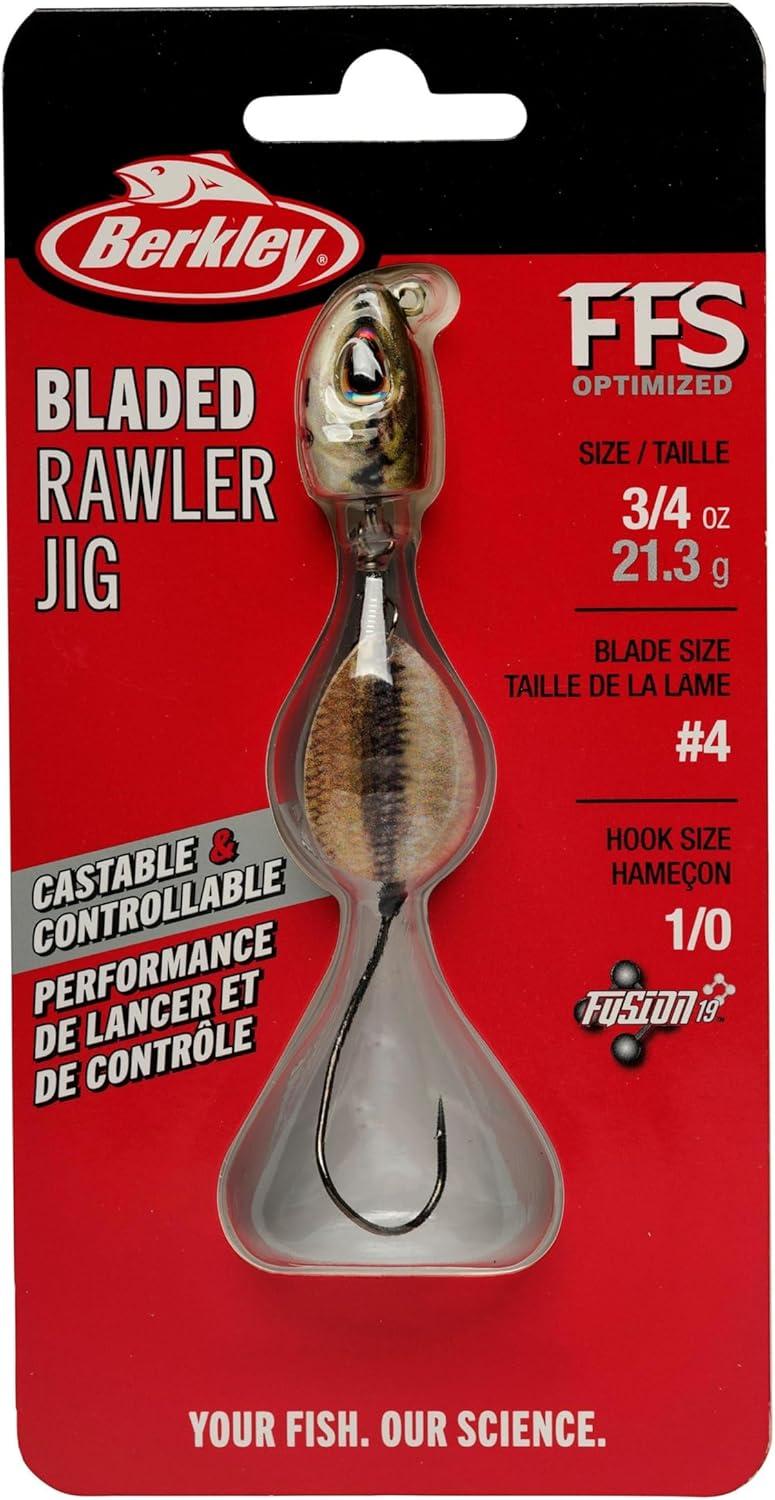 imageBerkley Bladed Rawler Fishing JigFlashy Fish Head