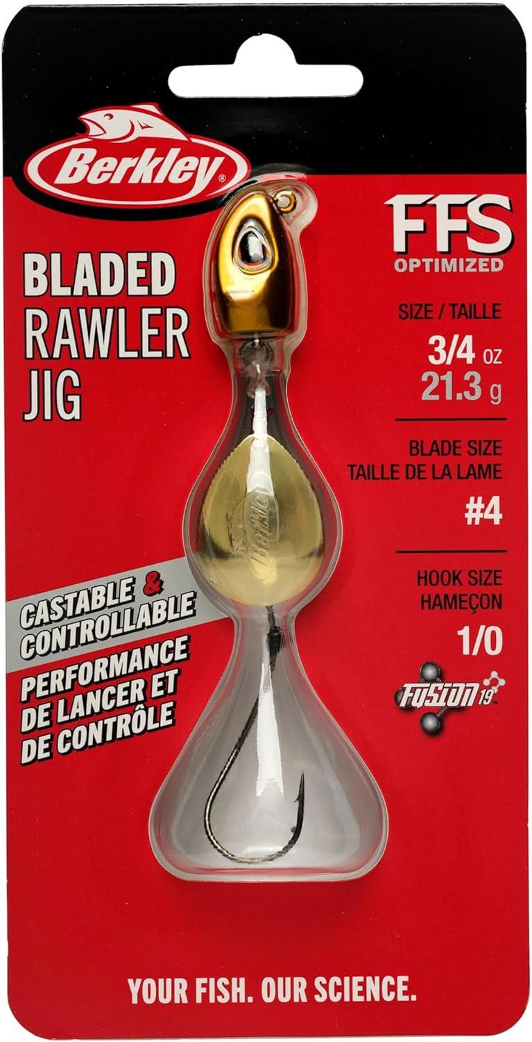 imageBerkley Bladed Rawler Fishing JigGold