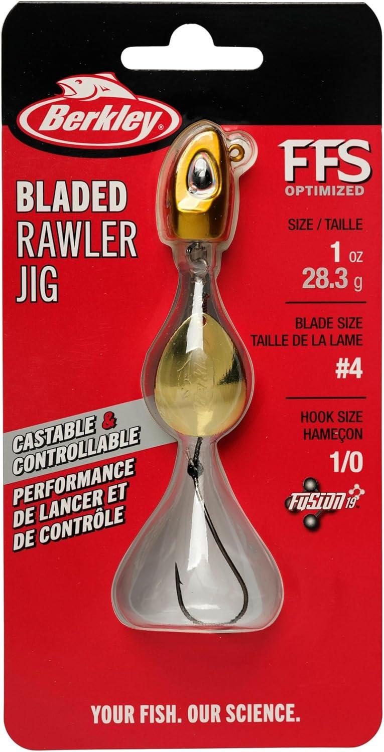 imageBerkley Bladed Rawler Fishing JigGold