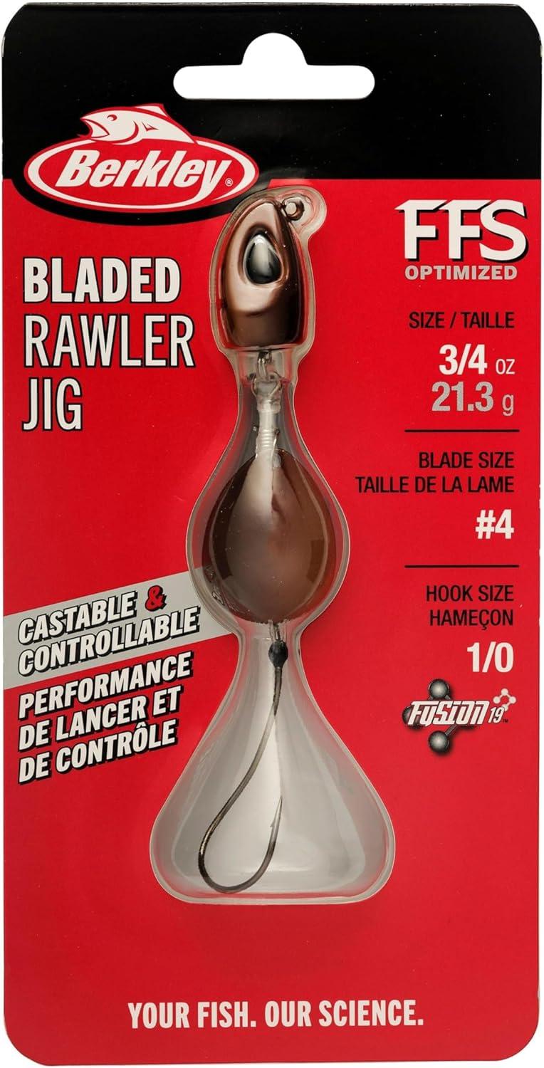 imageBerkley Bladed Rawler Fishing JigNightcrawler