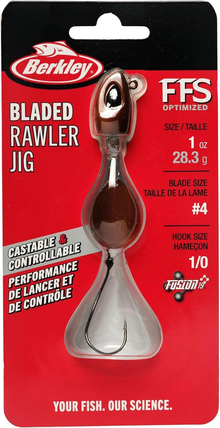 imageBerkley Bladed Rawler Fishing JigNightcrawler