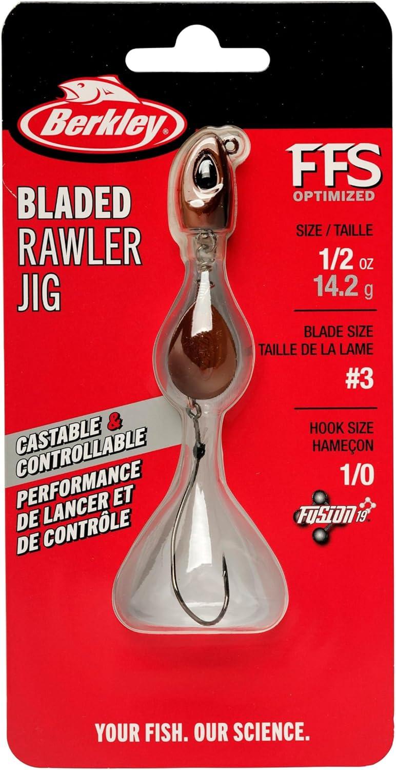 imageBerkley Bladed Rawler Fishing JigNightcrawler