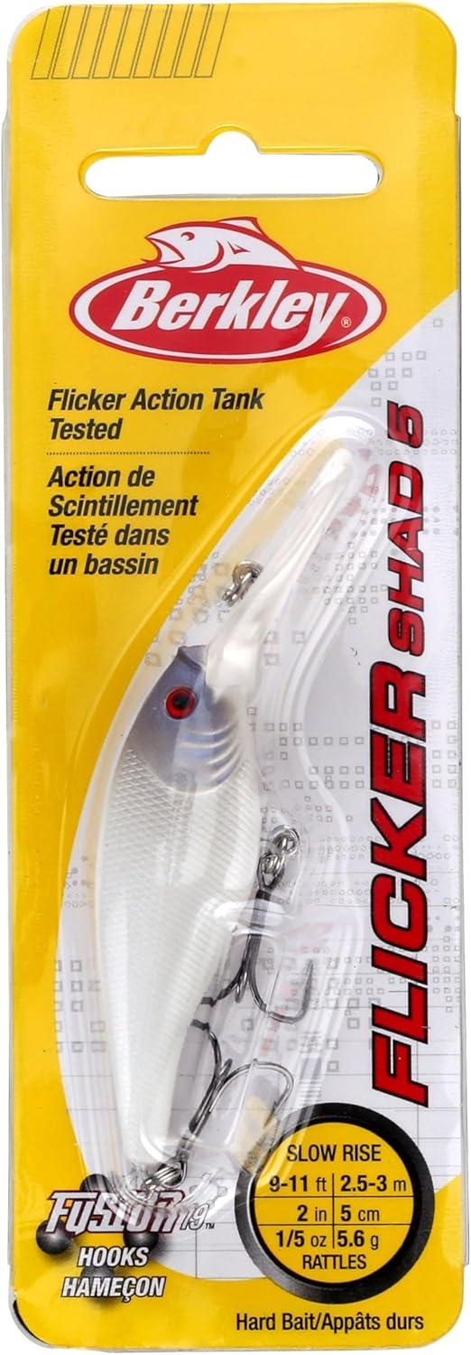 imageBerkley Flicker Shad Fishing LureBlue Frost