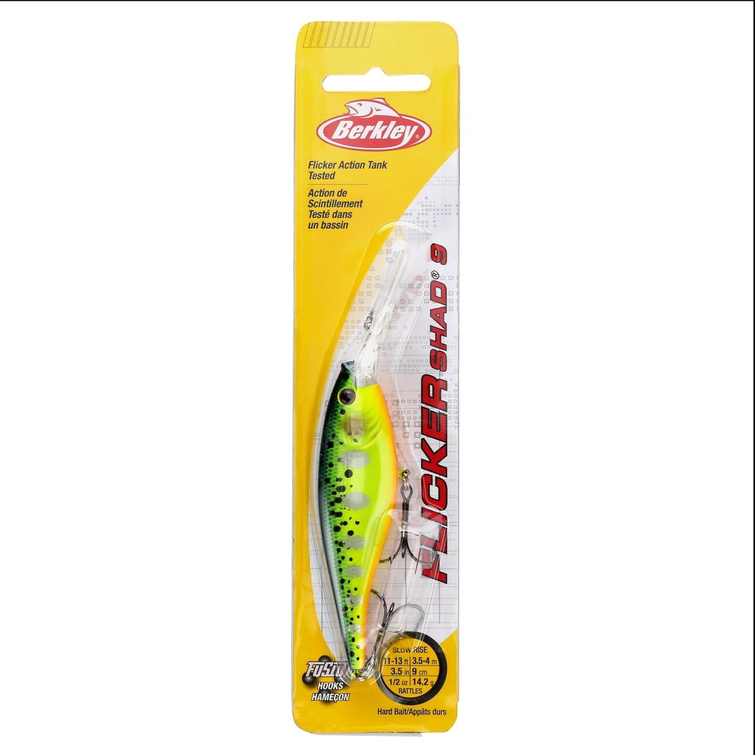 imageBerkley Flicker Shad Fishing LureCrazy Steel