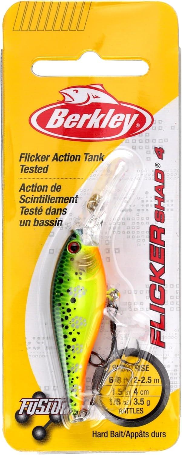 imageBerkley Flicker Shad Fishing LureCrazy Steel