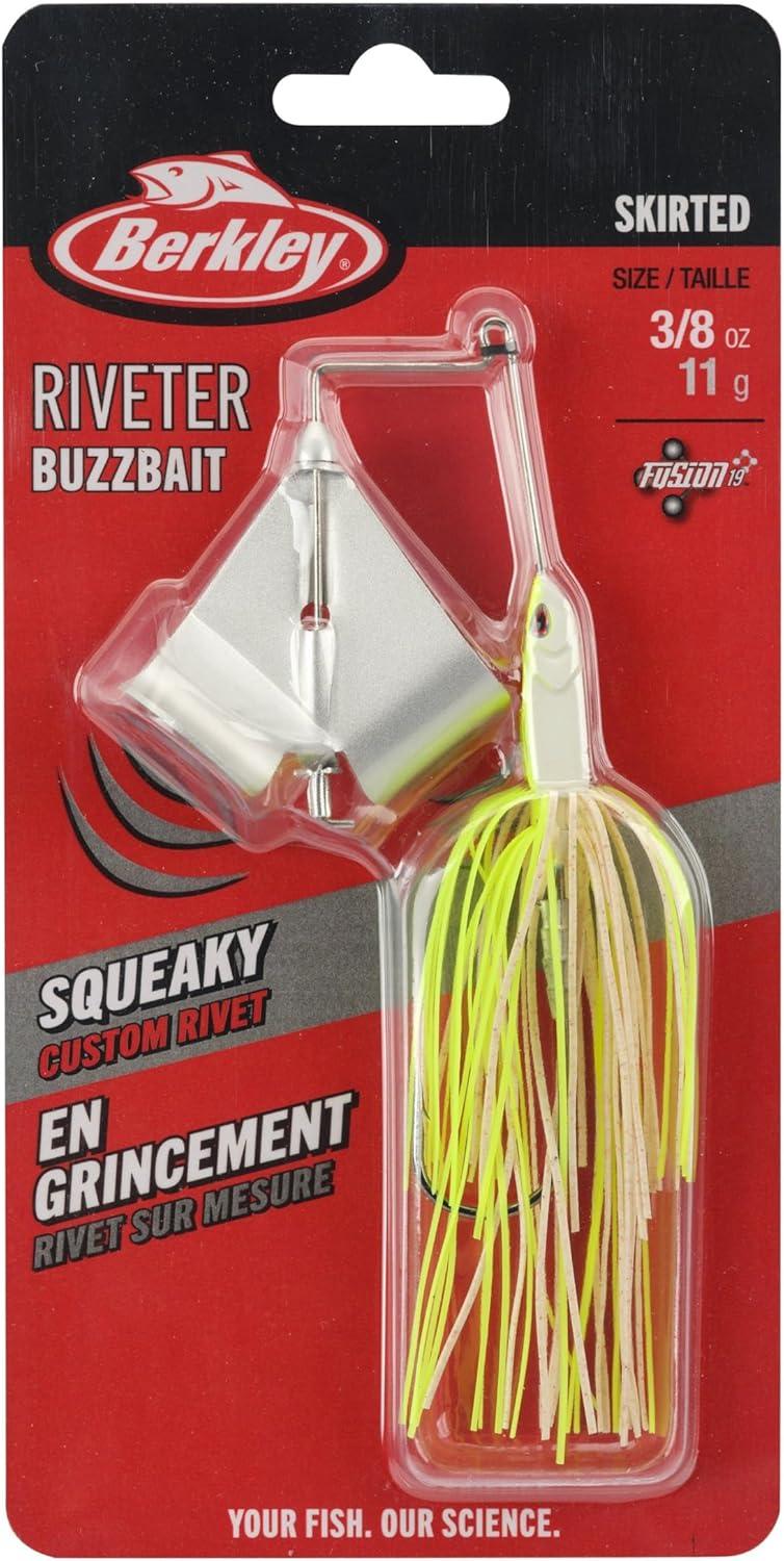 imageBerkley Skirted RiveterWhite Chartreuse