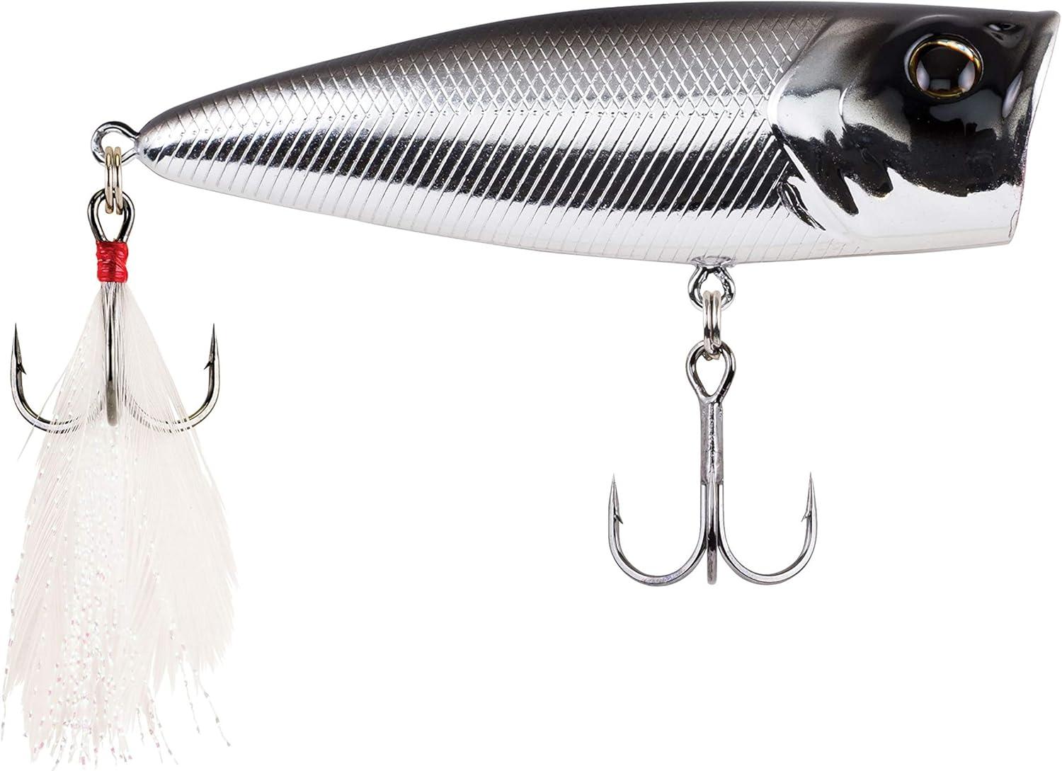 imageBerkley Bullet Pop Fishing Hard BaitBlack Chrome