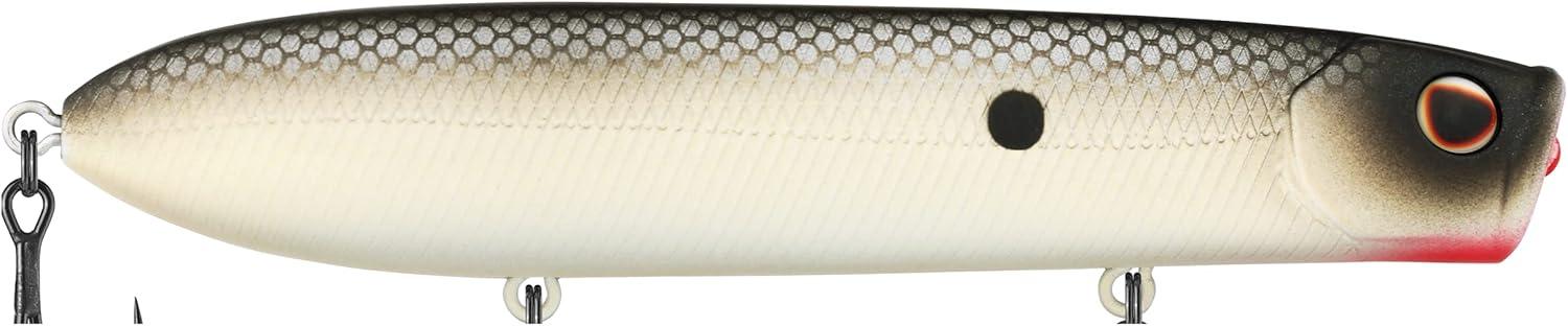 imageBerkley Cane Walker Topwater Fishing Lure MF Shad 57 oz 110mm Topwater Heavy Tail Weight for LongDistance Casting Equipped with Fusion19 Hook