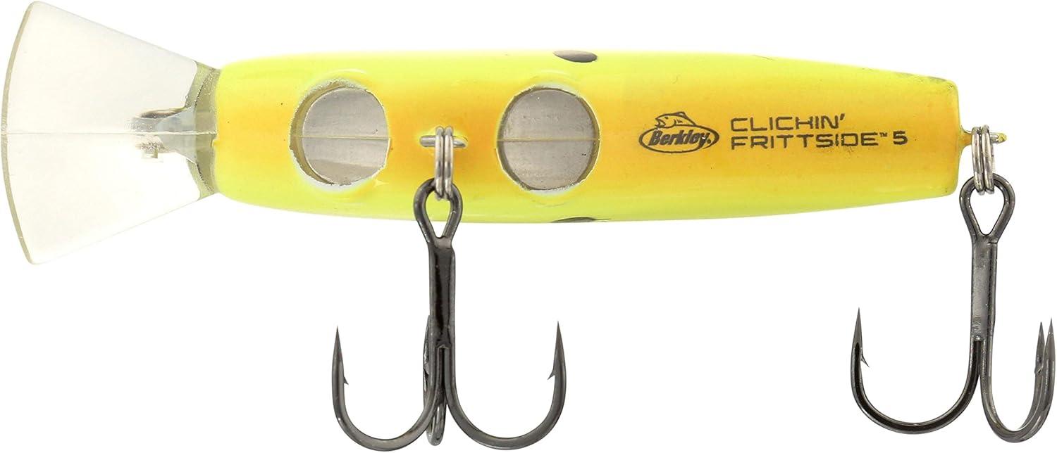 imageBerkley Clickin Frittside Hard BaitBlack Chartreuse