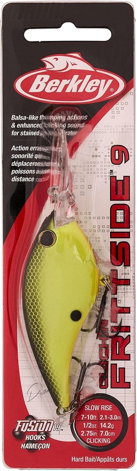imageBerkley Clickin Frittside Hard BaitBlack Chartreuse