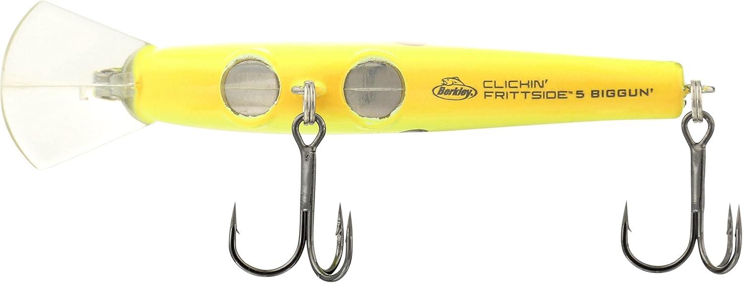 imageBerkley Clickin Frittside Hard BaitBlack Chartreuse