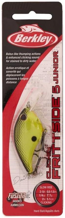 imageBerkley Clickin Frittside Hard BaitBlack Chartreuse