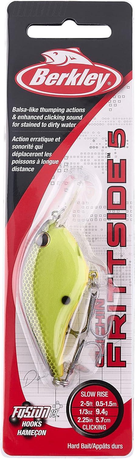 imageBerkley Clickin Frittside Hard BaitBlack Chartreuse