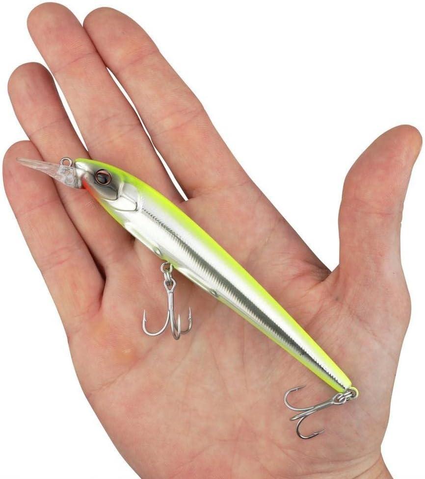 imageBerkley Hit Stick Saltwater Hard BaitChromeChartreuse