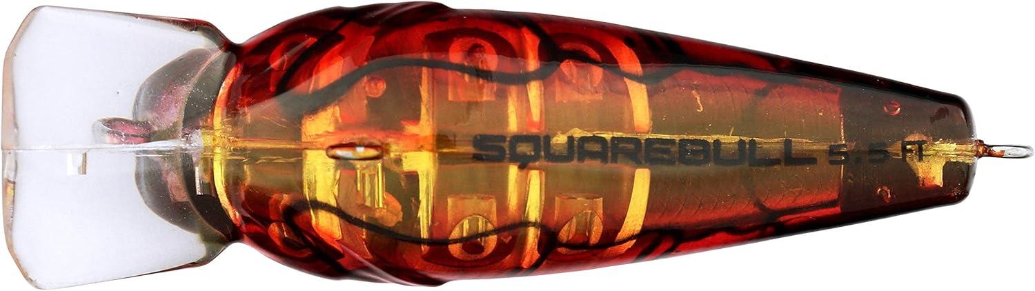 imageBerkley SquareBull Fishing Hard BaitGhost Red Craw
