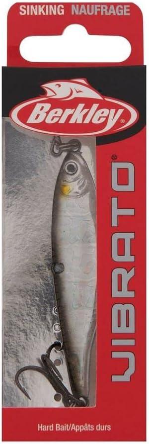 imageBerkley Vibrato Fishing Lure Bass Pike Metal Treble Hook VibratingNat Shiner