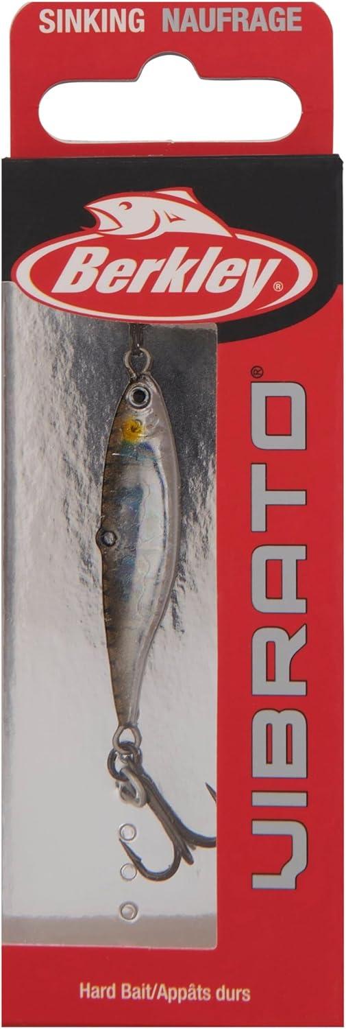 imageBerkley Vibrato Fishing Lure Bass Pike Metal Treble Hook VibratingNat Shiner